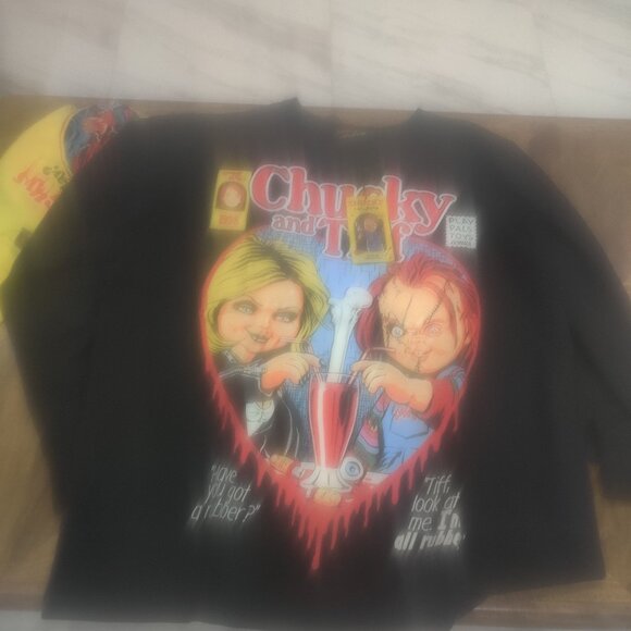 Killstar  Chucky collection sweatshirt size 4xl UK New  UNISEX (fits 18 US) - Picture 1 of 4